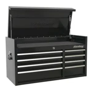 Sealey Premier Topchest 8 Drawer 1040mm Extra-Wide Heavy-Duty Black