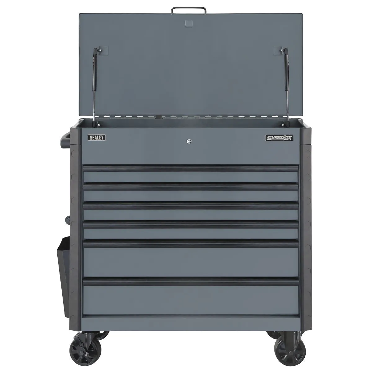Sealey Superline Pro Tool Trolley 6 Drawer with Ball Bearing Slides - Grey