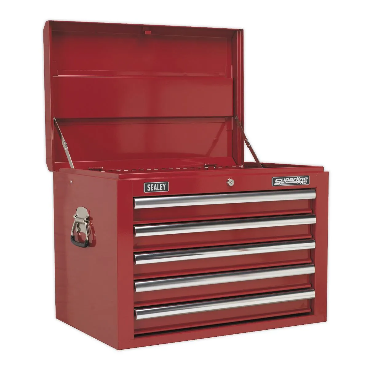 Sealey Superline Pro Topchest 5 Drawer with Ball-Bearing Slides - Red