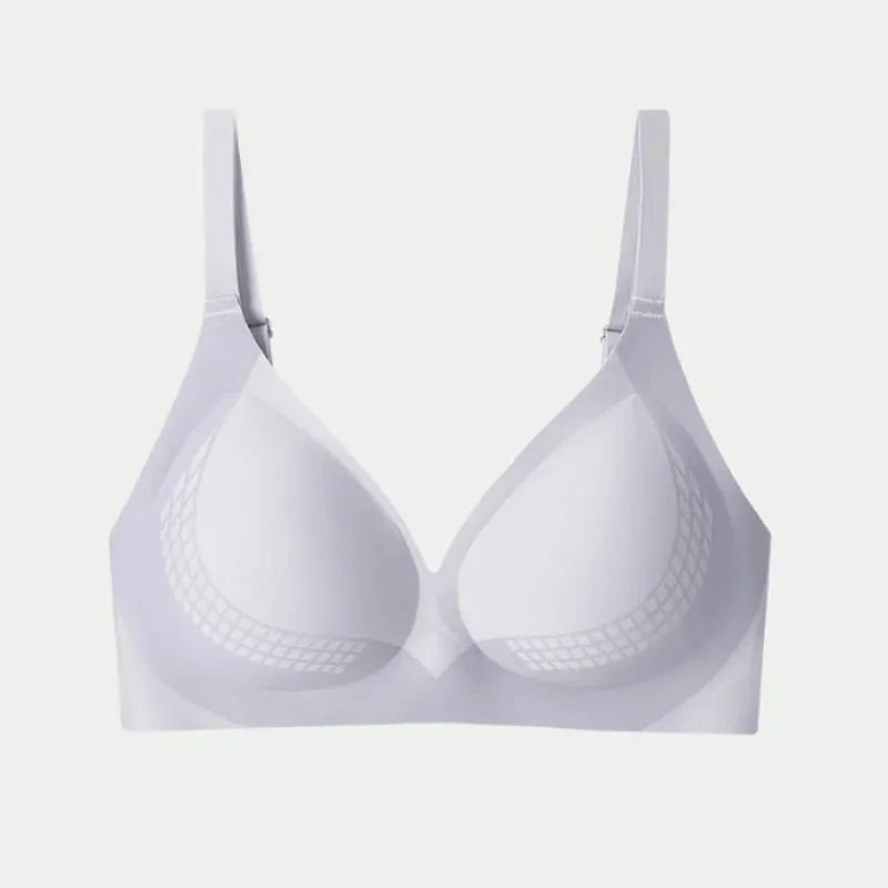 Seamless Ladies Underwear - No Steel Ring, Comfortable, Adjustable Bra with Upper Support & Sling Design