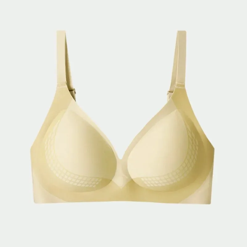 Seamless Ladies Underwear - No Steel Ring, Comfortable, Adjustable Bra with Upper Support & Sling Design