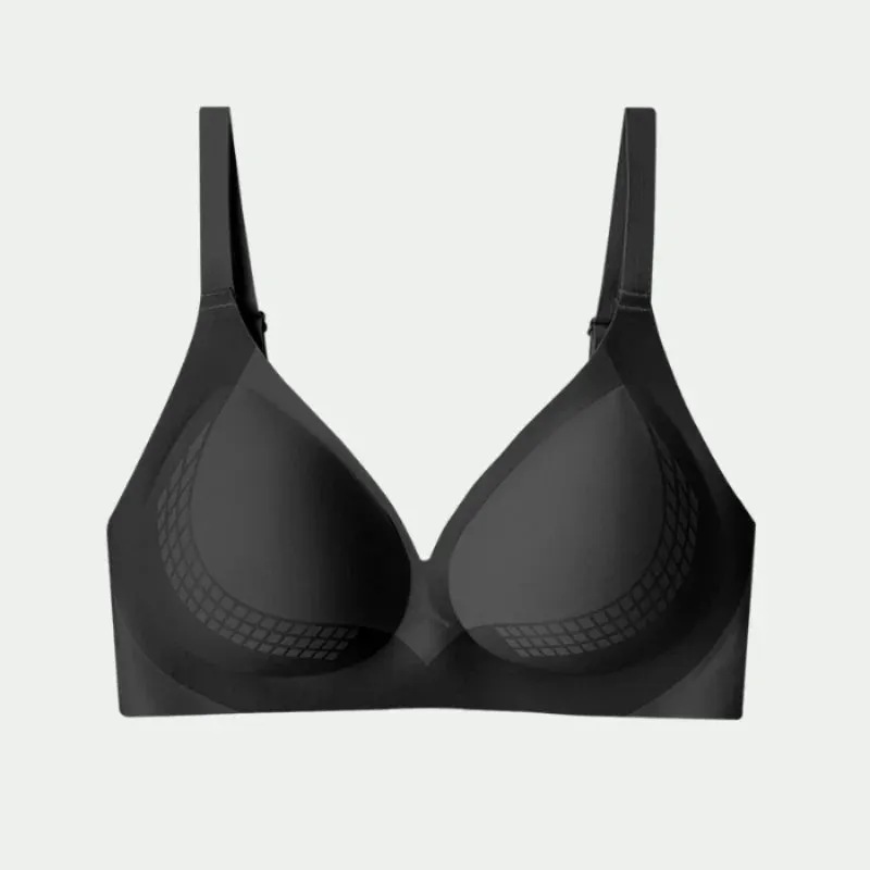 Seamless Ladies Underwear - No Steel Ring, Comfortable, Adjustable Bra with Upper Support & Sling Design