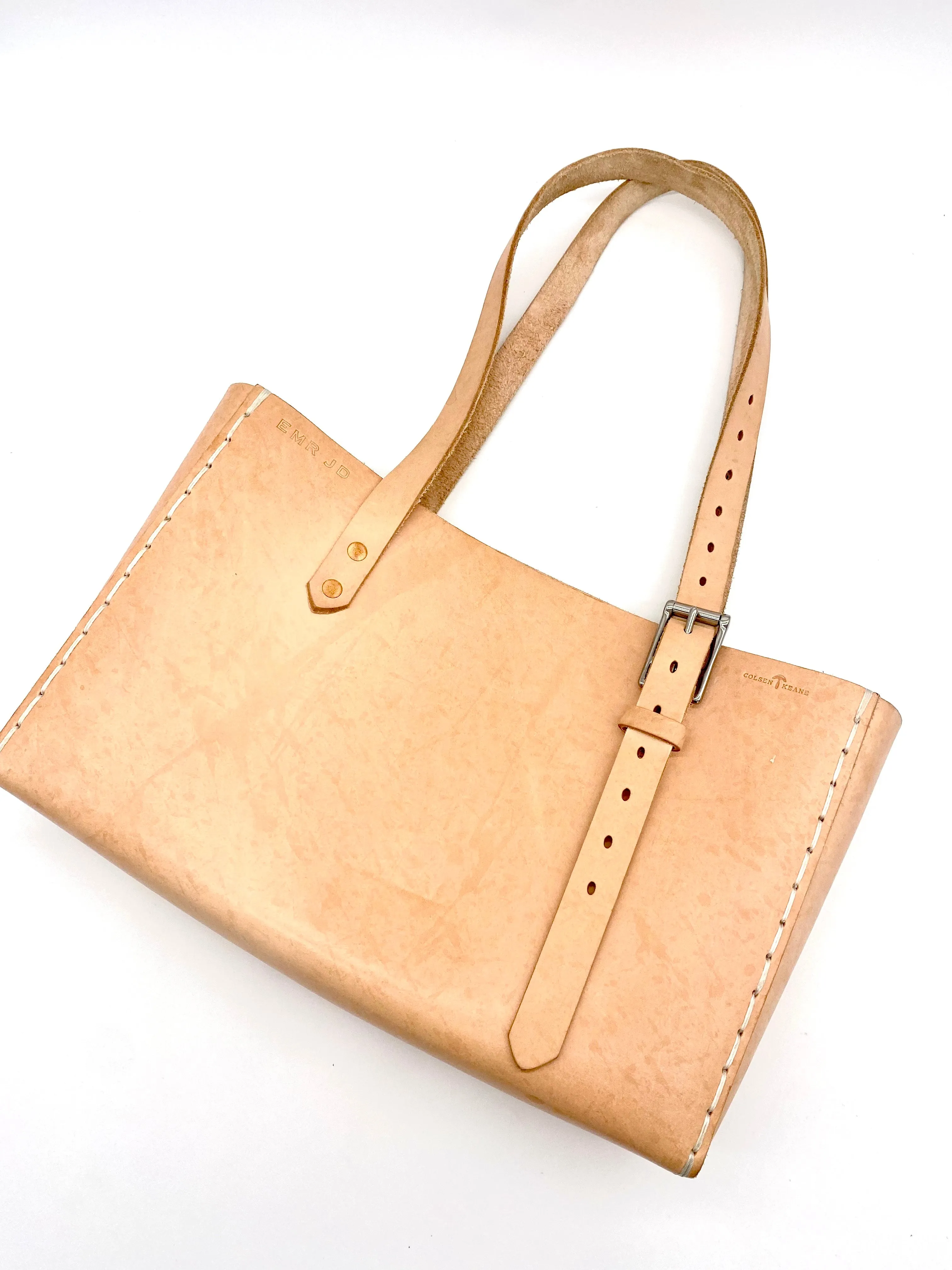 Seasoned No. 714 - Tote in Natural Tan