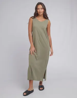 Silent Theory Harley Tank Dress - Khaki