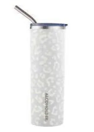 SKNY Slim Insulated Tumbler Snow Leopard