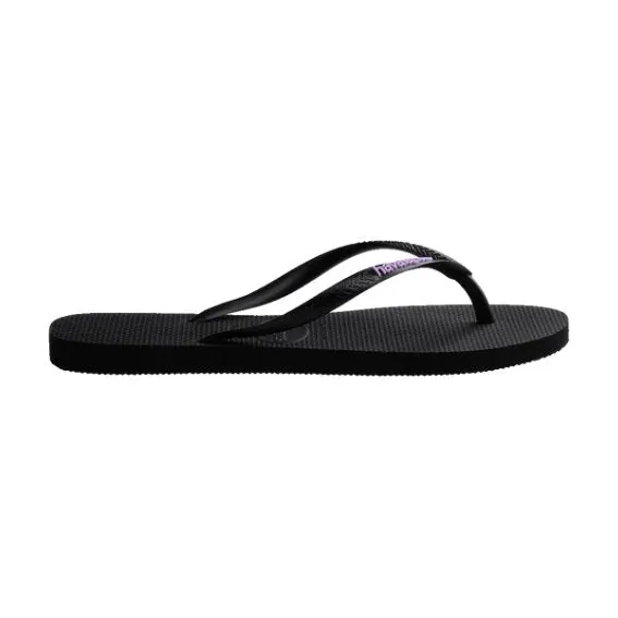 Slim Logo - Black/Lilac