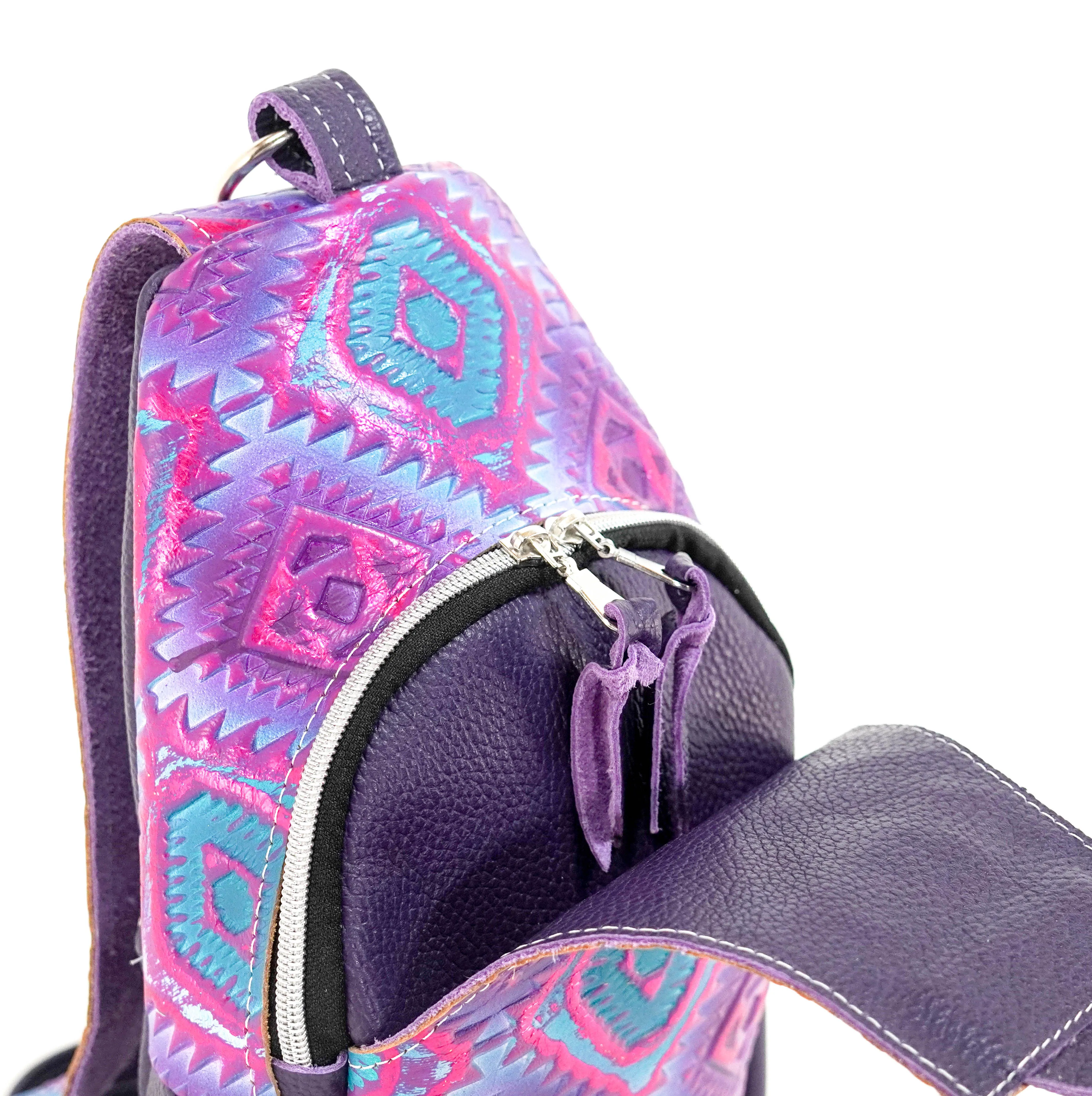 Sling Bag - All Embossed w/ Rio Aztec