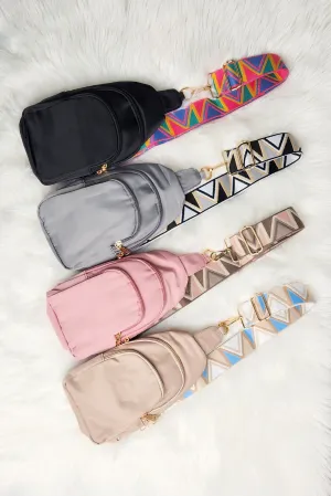 Sling Nylon Crossbody Bag