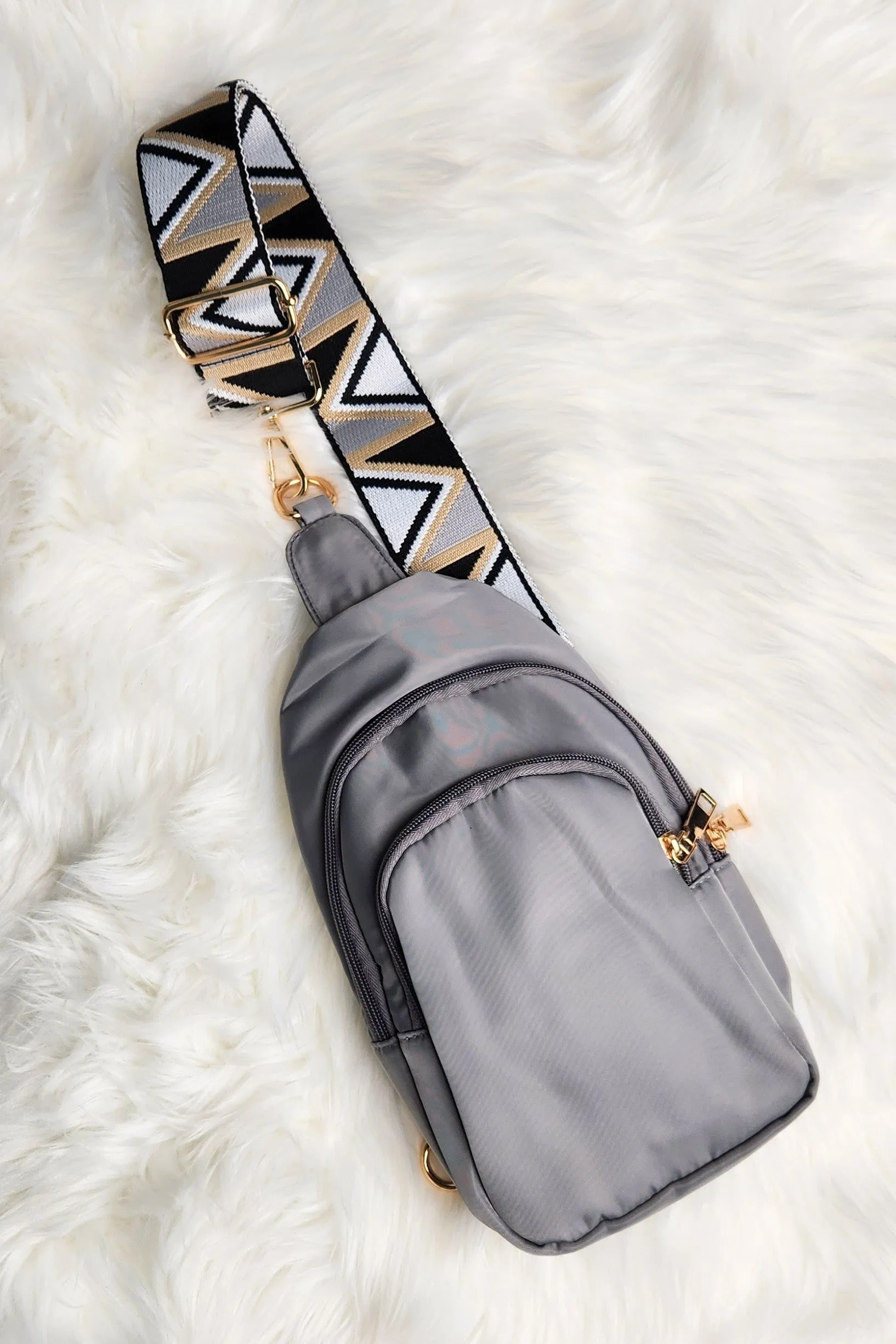 Sling Nylon Crossbody Bag