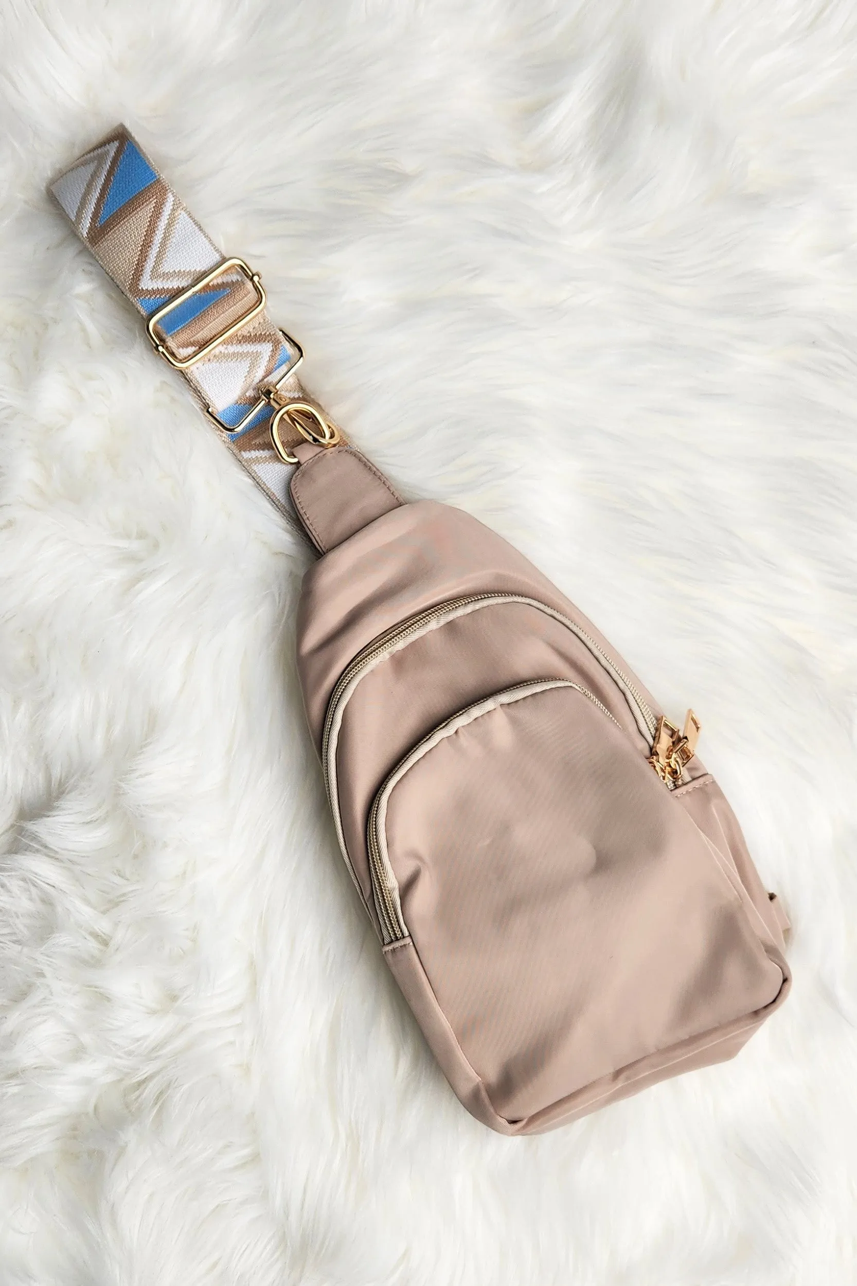 Sling Nylon Crossbody Bag