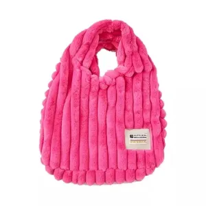 Soft Plush Women's Messenger Bag Vintage