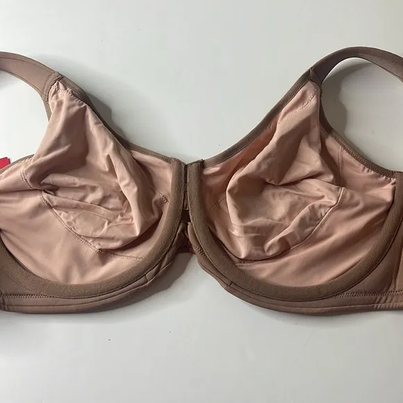 SPANX Low Profile Illusion Lace Minimizer Bra Cafe au Lait 40D