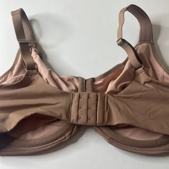 SPANX Low Profile Illusion Lace Minimizer Bra Cafe au Lait 40D