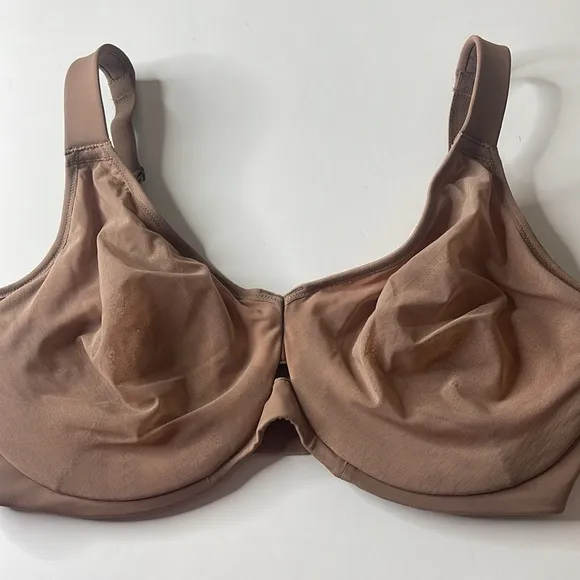 SPANX Low Profile Illusion Lace Minimizer Bra Cafe au Lait 40D