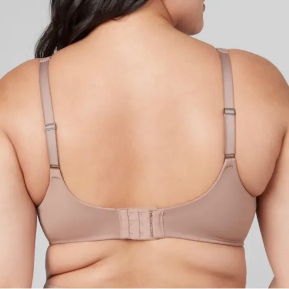 SPANX Low Profile Illusion Lace Minimizer Bra Cafe au Lait 40D