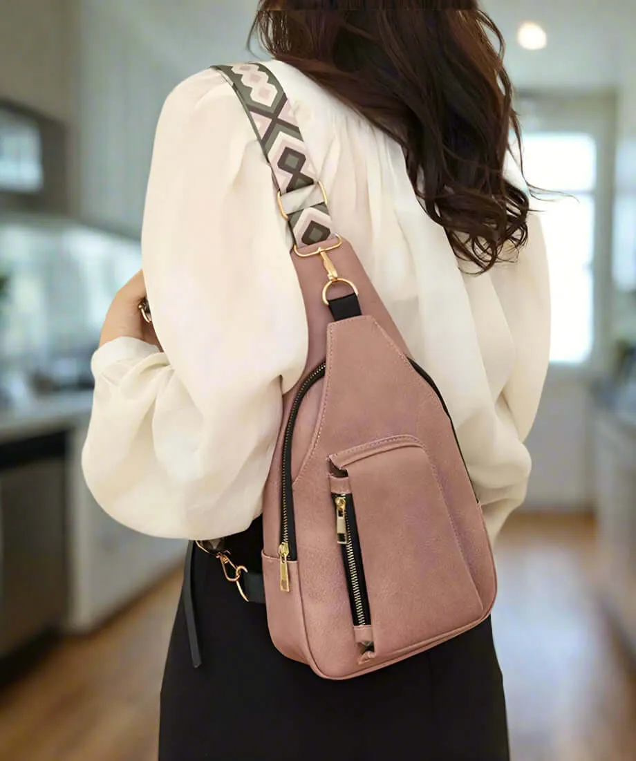 Splash of Rose' Sling Bag