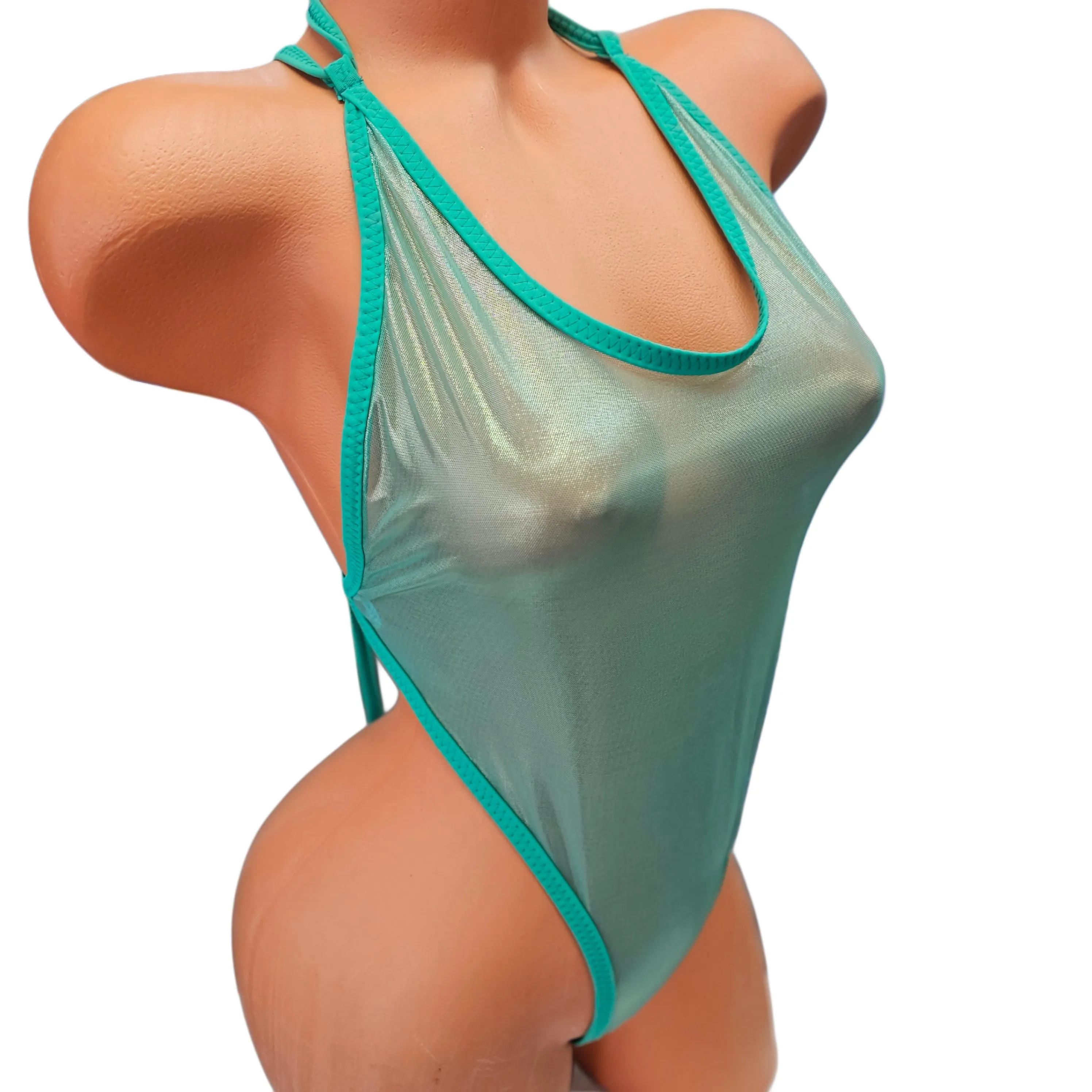 Spring Green Party in the back Sling