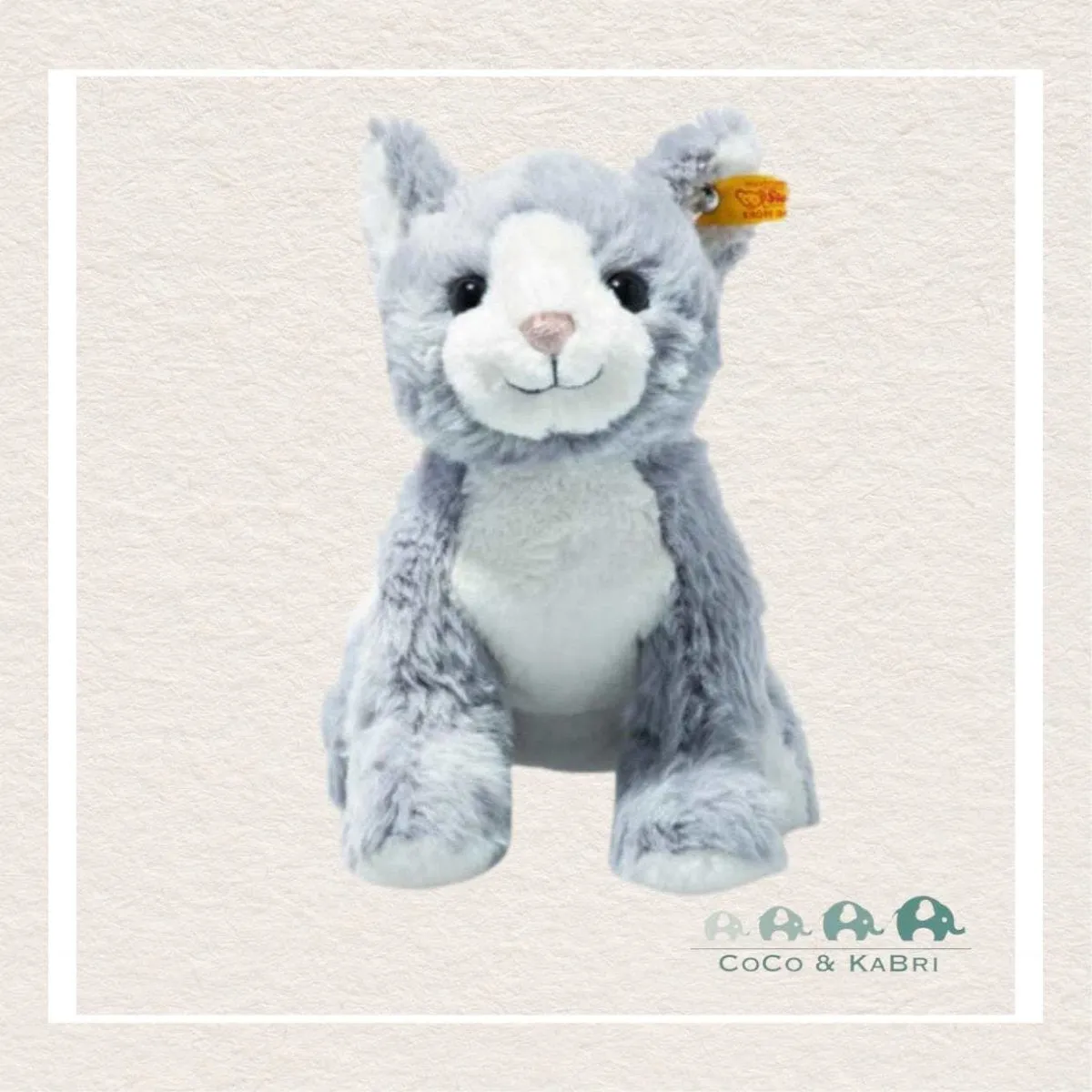 Steiff: Soft Cuddly Friends Cassie Cat - Blue