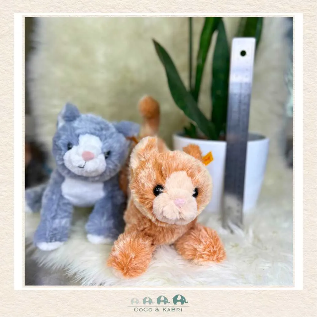 Steiff: Soft Cuddly Friends Cassie Cat - Blue