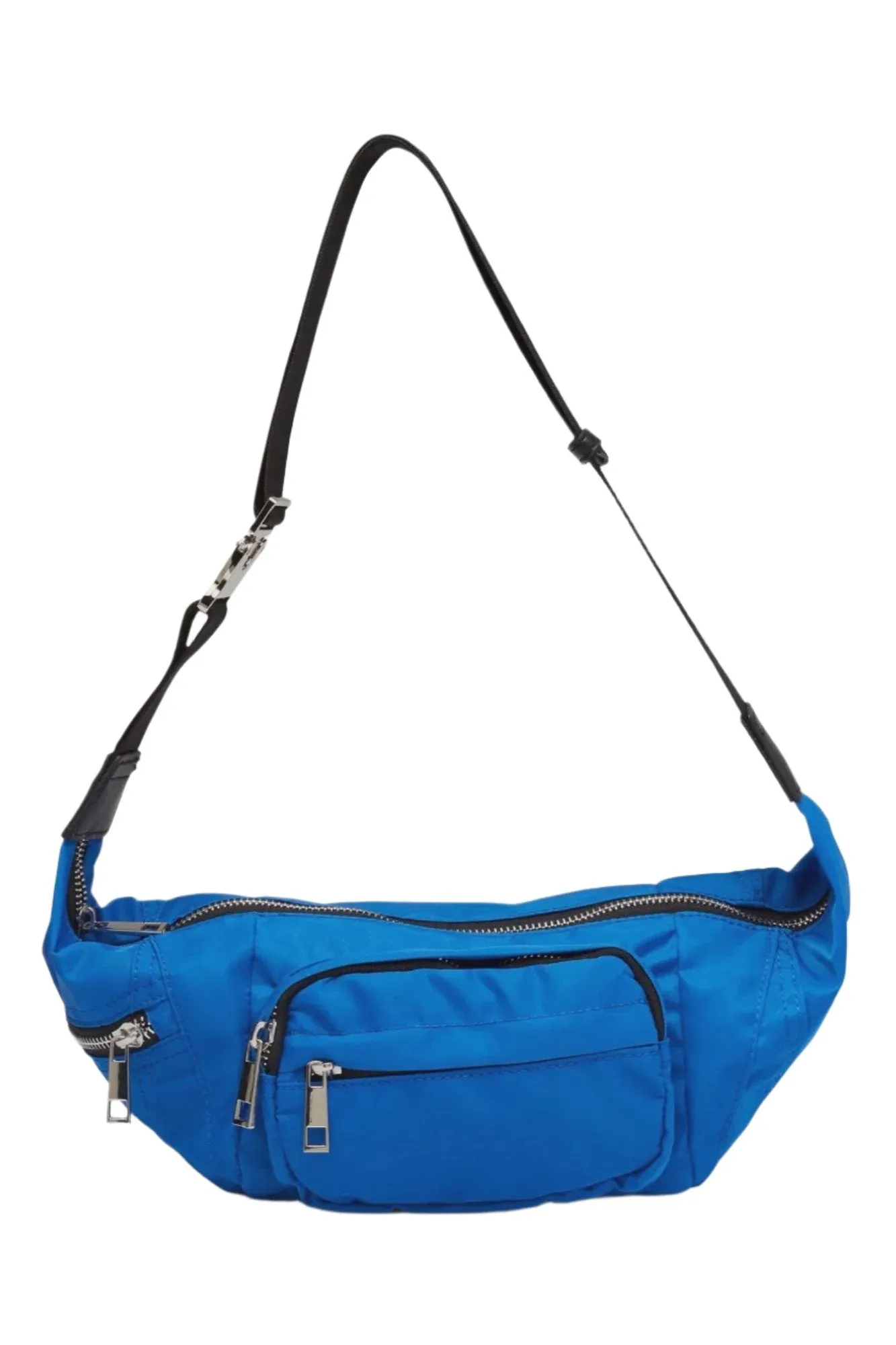 SWEAT SLING BAG IN BLUE