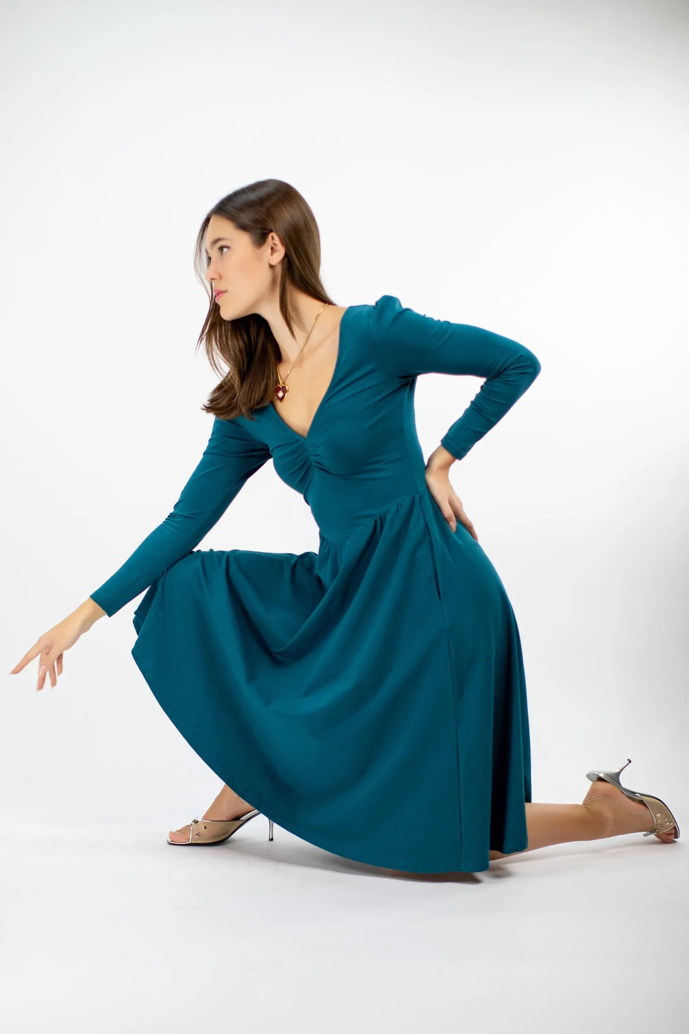 Teal Pina Ballet Dress