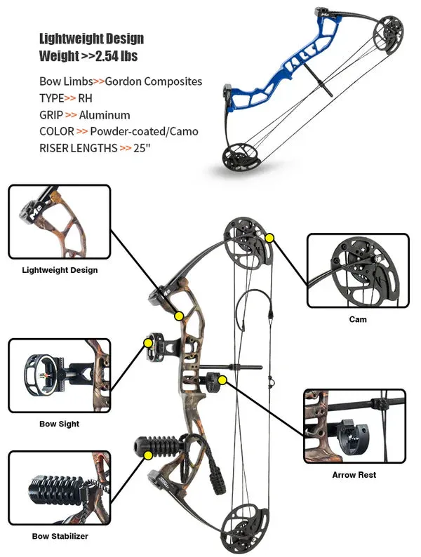 Topoint M2 Compound Bow RH only