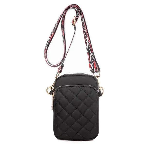 Tori Quilted Crossbody Trendy Strap Sling Style