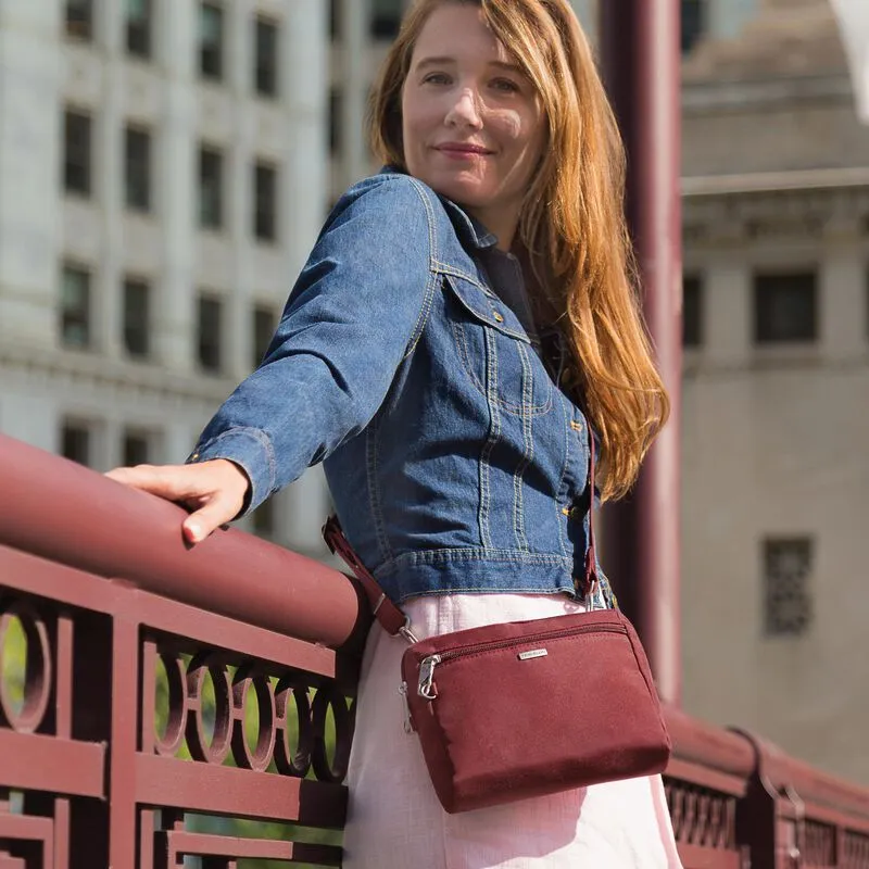 Travelon Anti-Theft Classic Convertible Crossbody - Purple