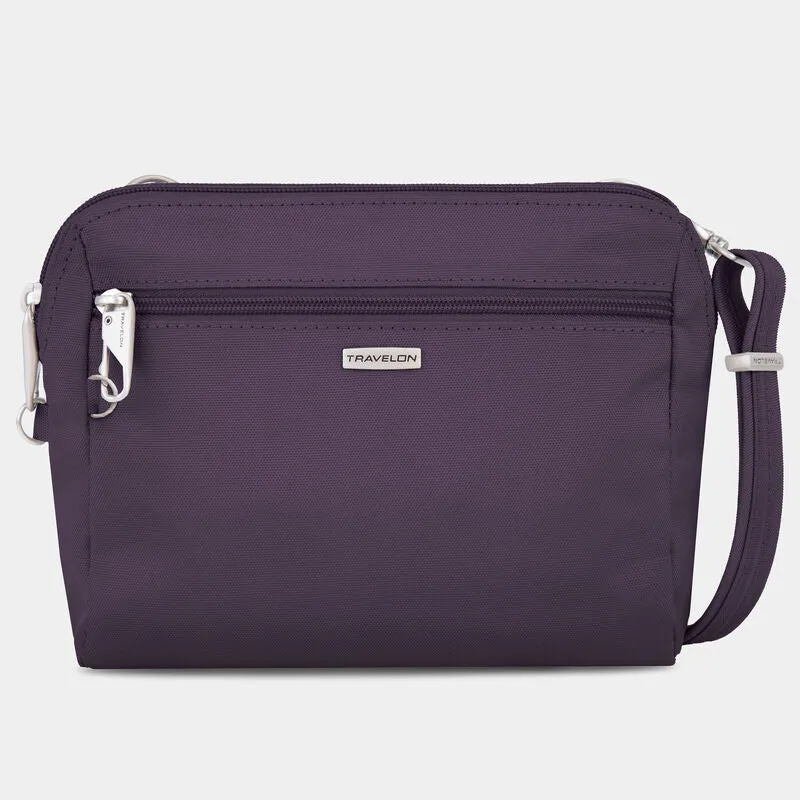 Travelon Anti-Theft Classic Convertible Crossbody - Purple