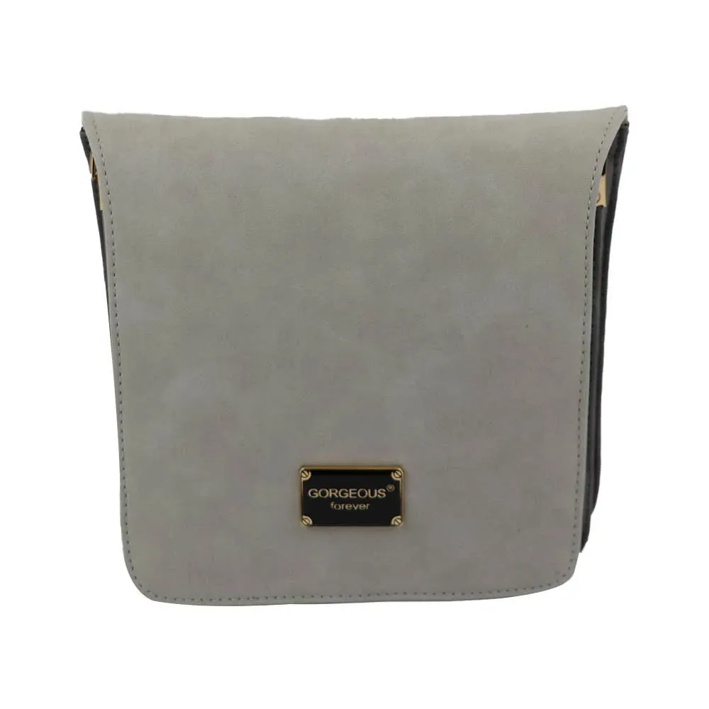 Trendy Grey Women's Sling Bag – Travel-Ready & Stylish