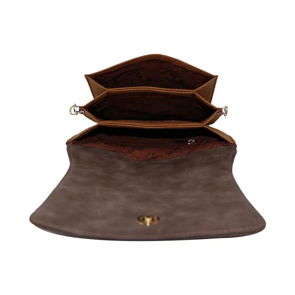 Trendy Grey Women's Sling Bag – Travel-Ready & Stylish