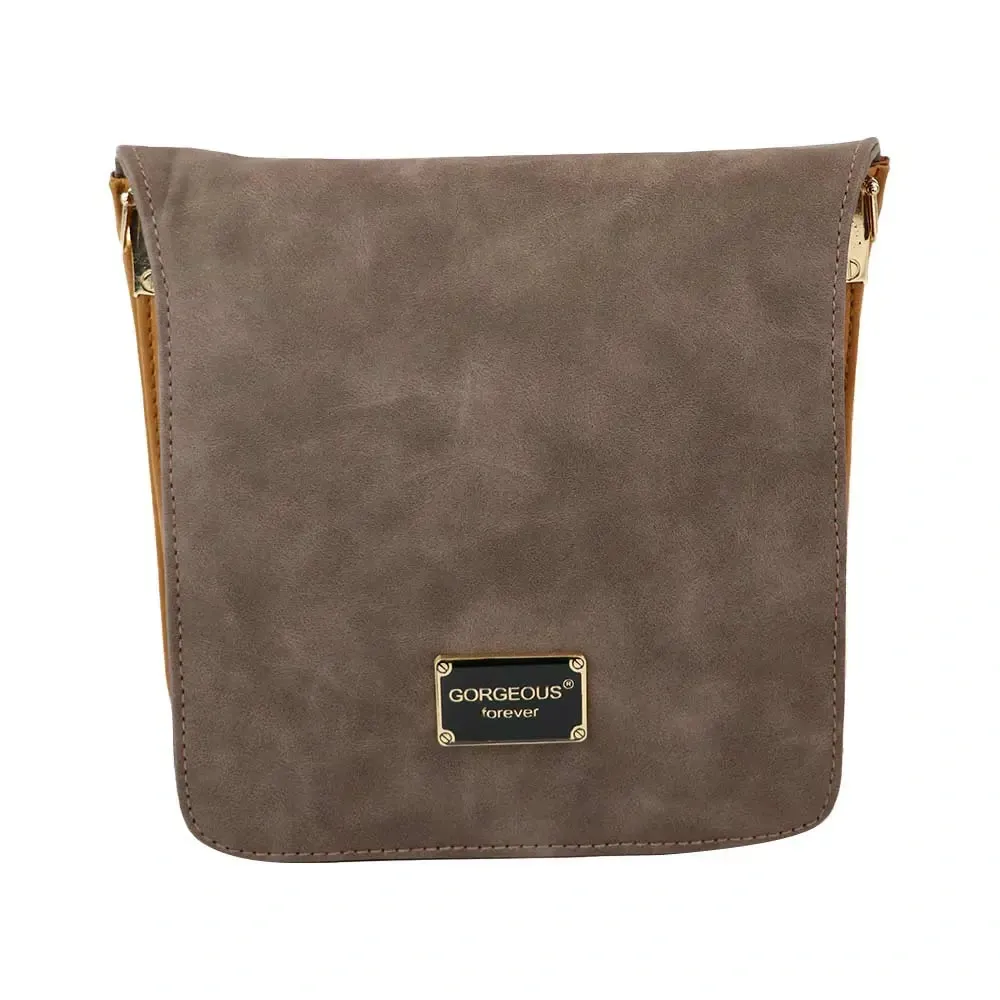 Trendy Grey Women's Sling Bag – Travel-Ready & Stylish