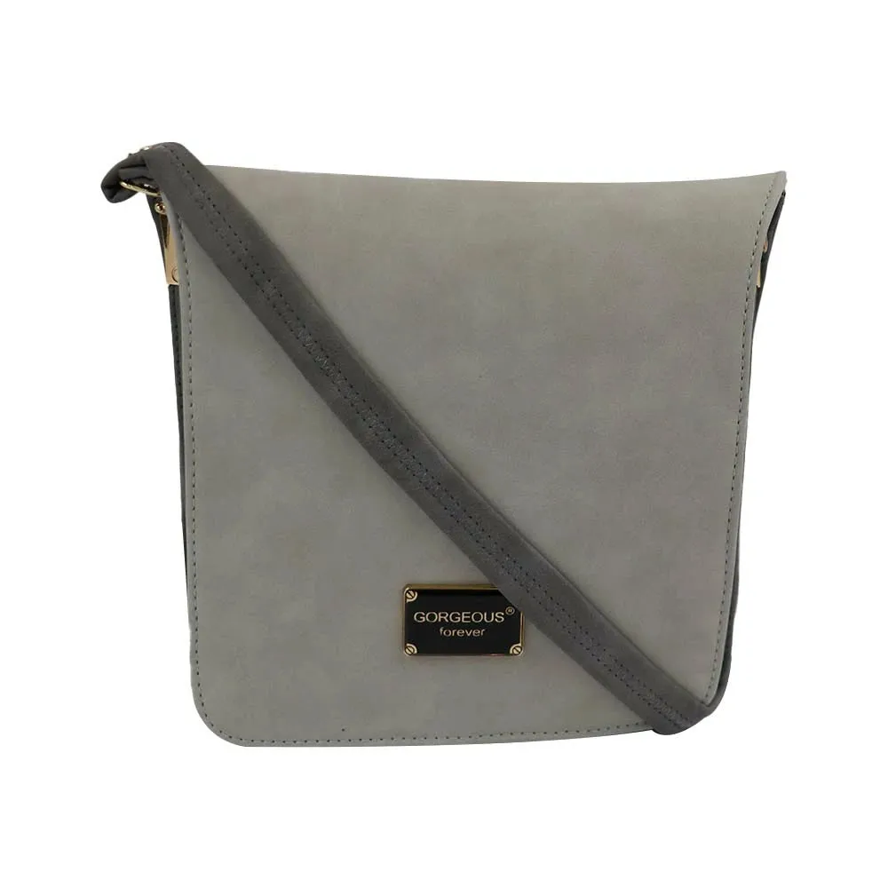 Trendy Grey Women's Sling Bag – Travel-Ready & Stylish