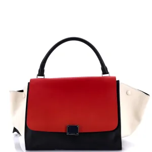 Tricolor Trapeze Bag Leather Medium