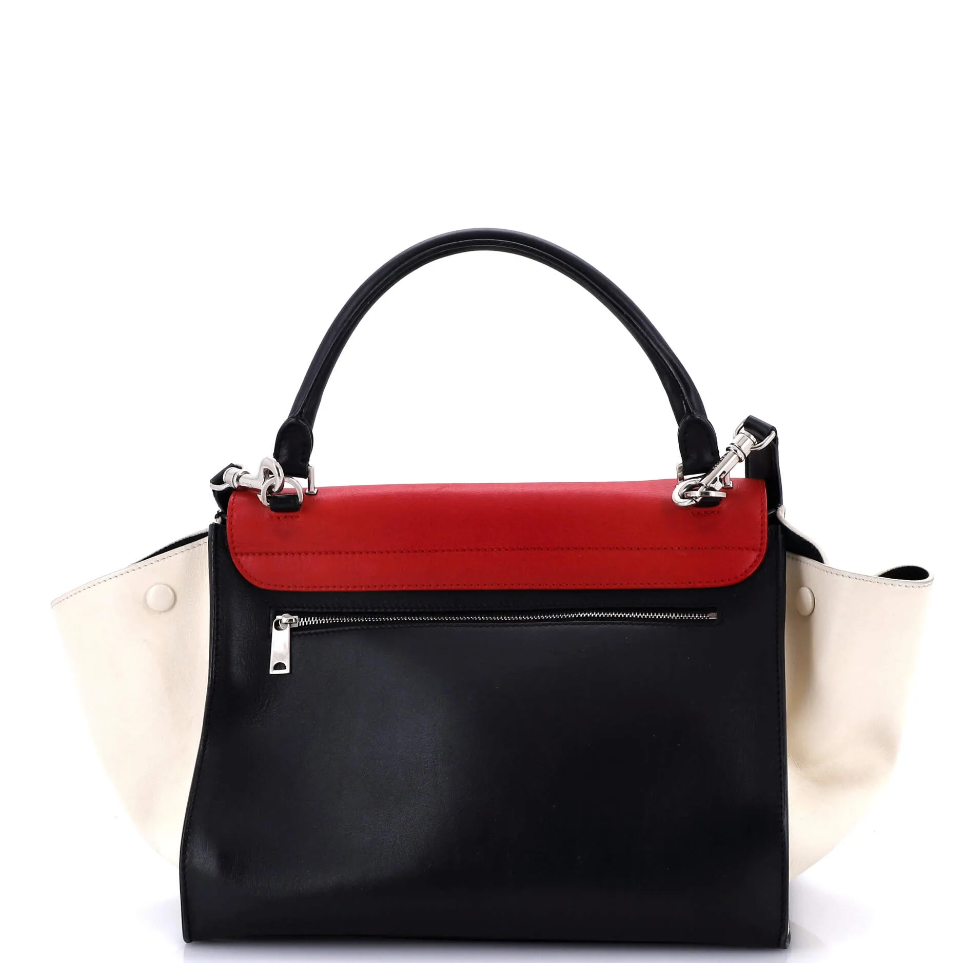Tricolor Trapeze Bag Leather Medium