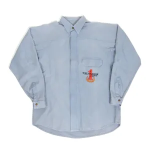 Trussardi Vintage Chambray Shirt Size Small
