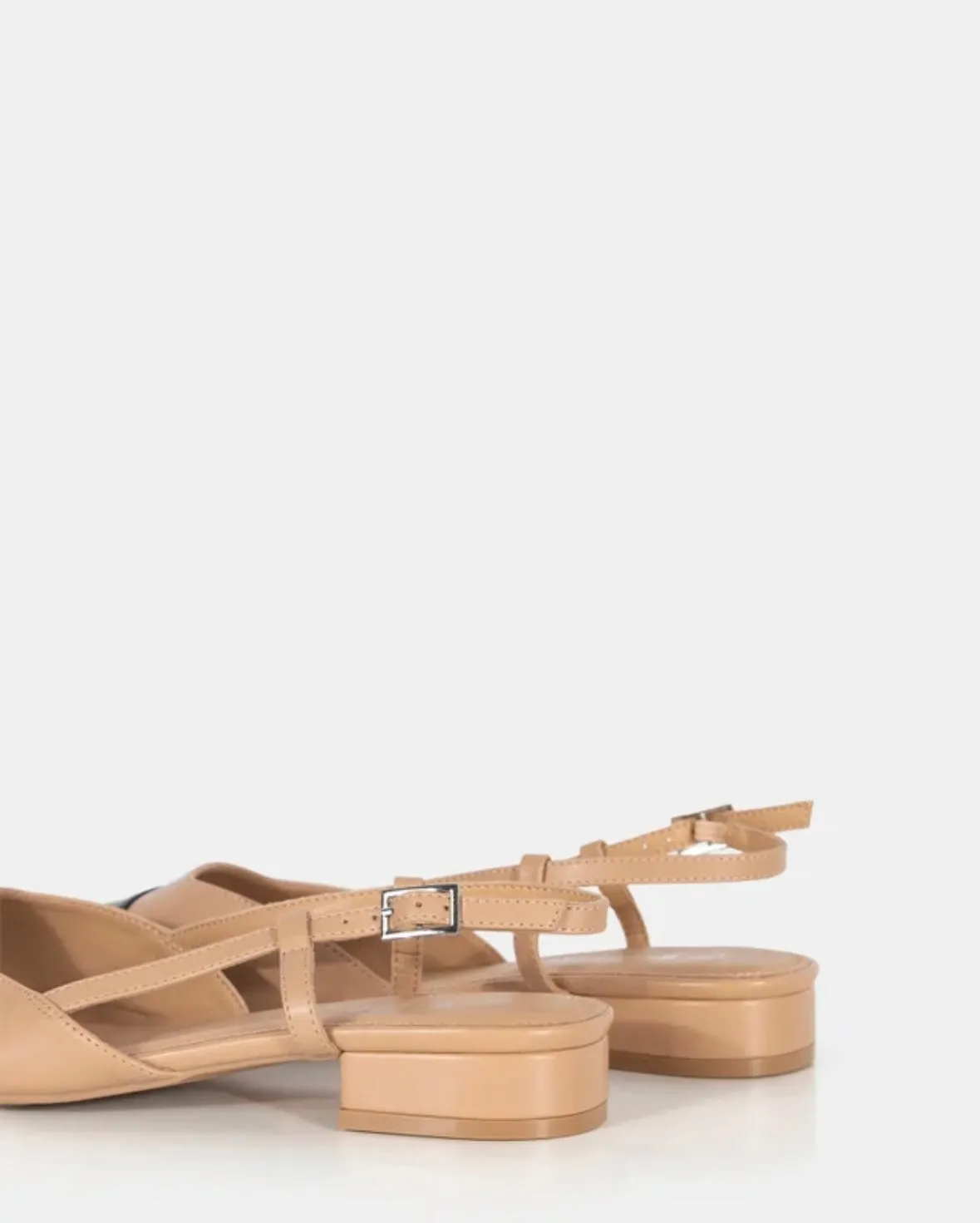 TWO-TONE SLING BACKS