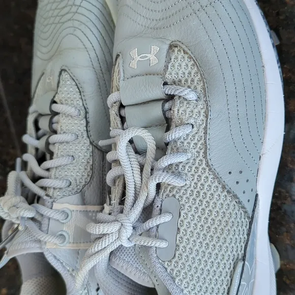 Under Armour Harper 7 Low ST Baseball Cleats 9 Gray White