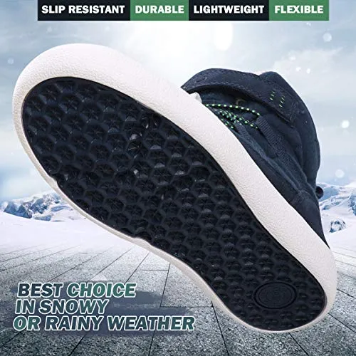 UOVO Boys Snow Boots, Navy Blue