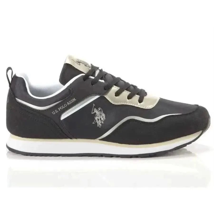 U.S. Polo Assn. Women Sneakers in Bright Yellow Suede