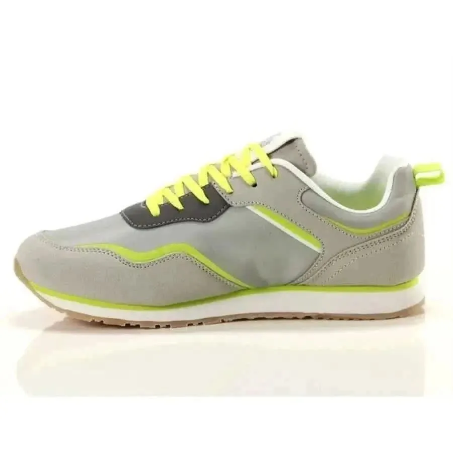 U.S. Polo Assn. Women Sneakers in Bright Yellow Suede