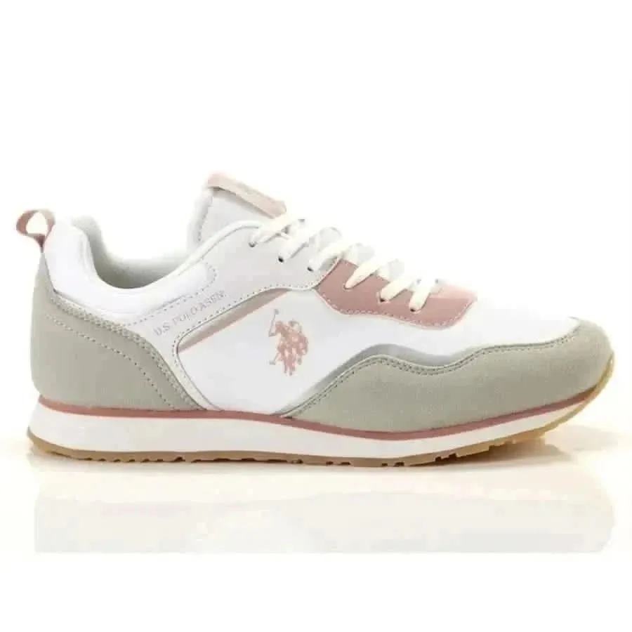 U.S. Polo Assn. Women Sneakers in Bright Yellow Suede