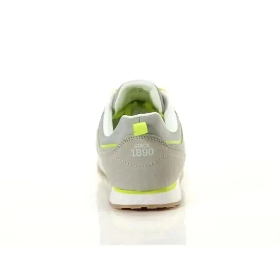 U.S. Polo Assn. Women Sneakers in Bright Yellow Suede