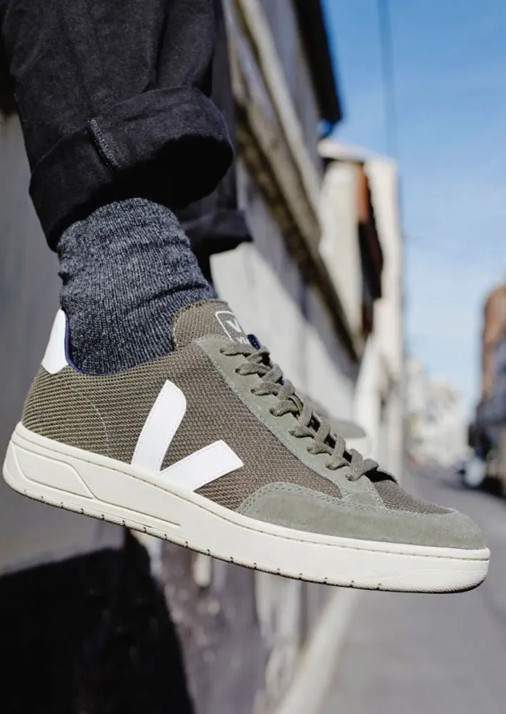 V12 B-Mesh Olive White