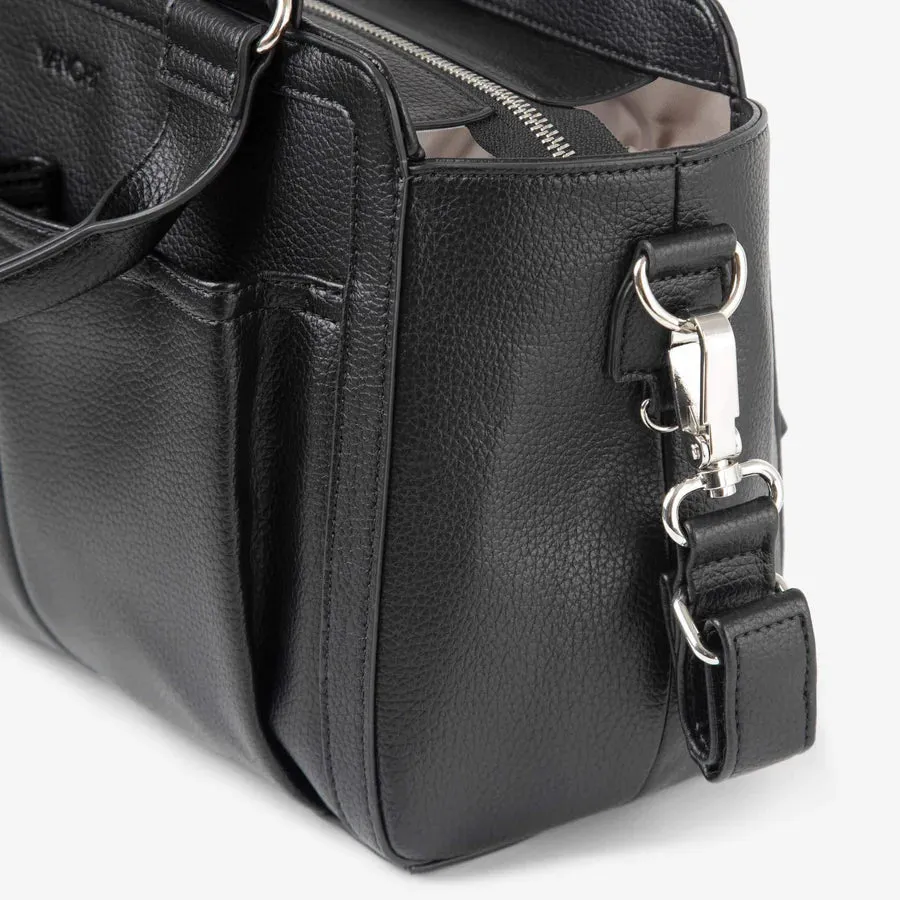 Vanchi Amelia Convertible Nappy Bag/ Pram Caddy - Black