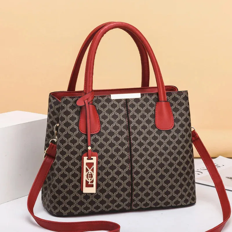 Vento Marea Luxury PU Leather Handbag - Elegant Women's Fashion Shoulder Bag