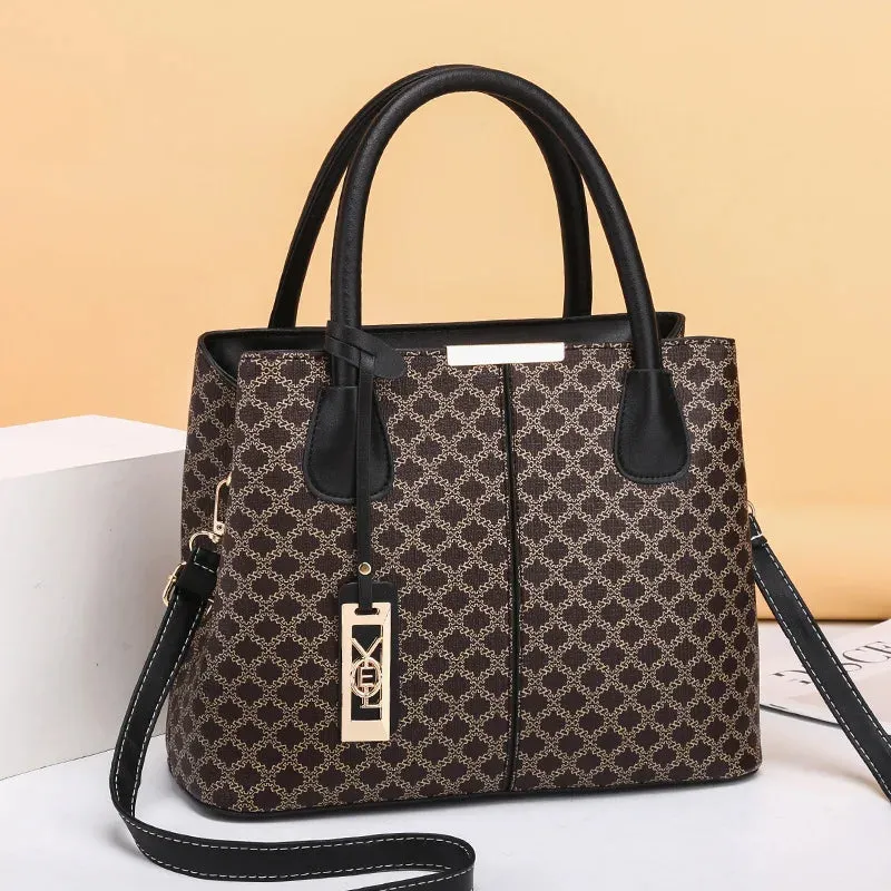 Vento Marea Luxury PU Leather Handbag - Elegant Women's Fashion Shoulder Bag