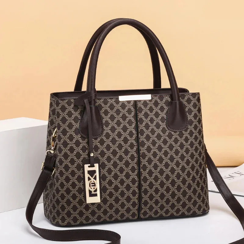 Vento Marea Luxury PU Leather Handbag - Elegant Women's Fashion Shoulder Bag