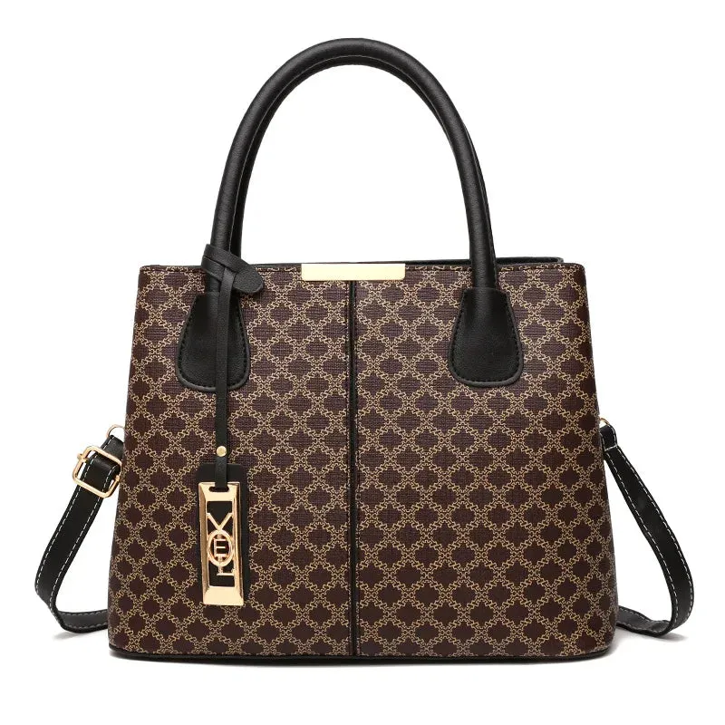 Vento Marea Luxury PU Leather Handbag - Elegant Women's Fashion Shoulder Bag
