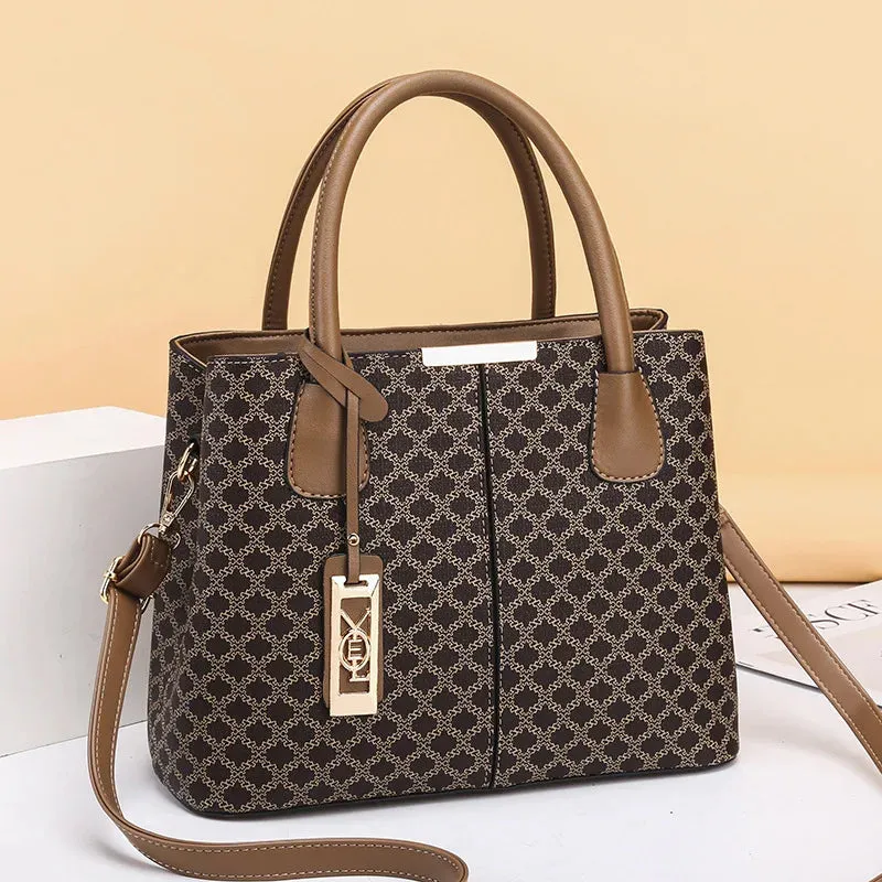 Vento Marea Luxury PU Leather Handbag - Elegant Women's Fashion Shoulder Bag